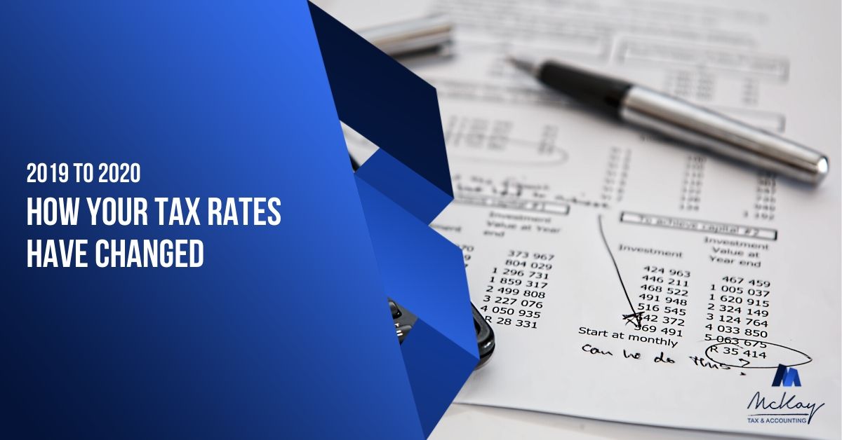 How Your Tax Rates Have Changed from 2019 to 2020